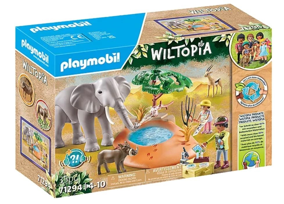 Playmobil PLAYMOBIL 71294 Šplouchání k vodotrysku