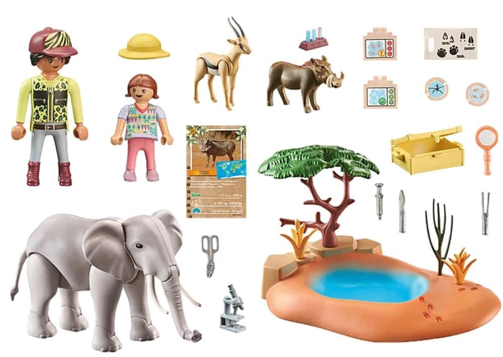 Playmobil PLAYMOBIL 71294 Šplouchání k vodotrysku