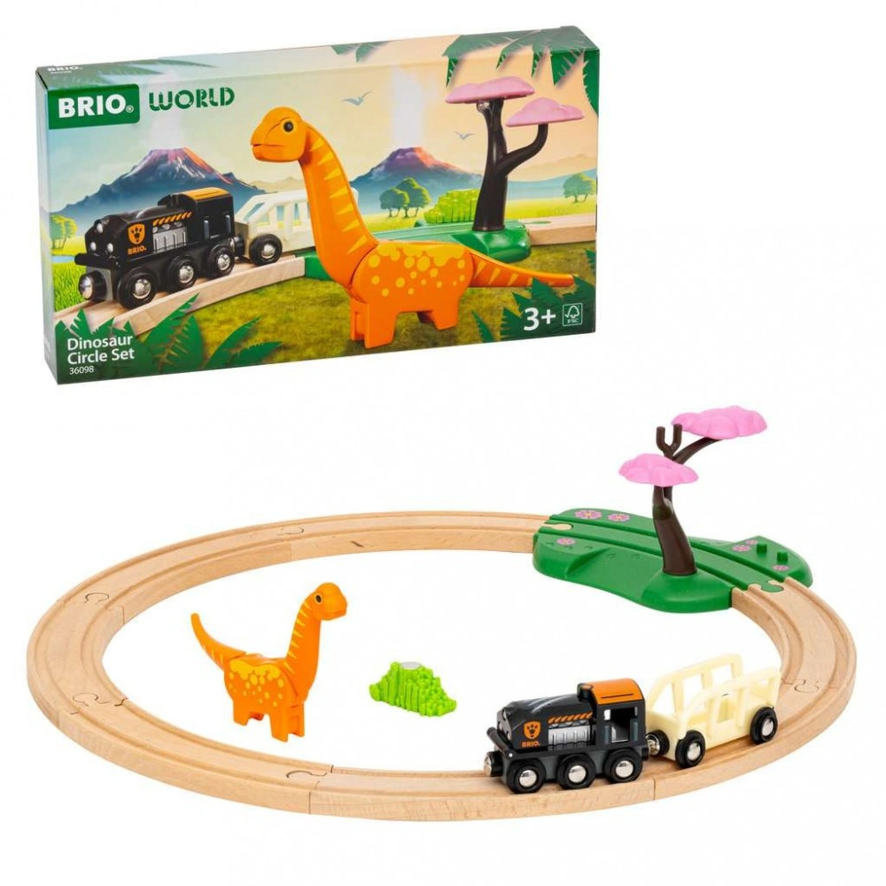 Brio 36098 Dinosauří kruhová vláčkodráha