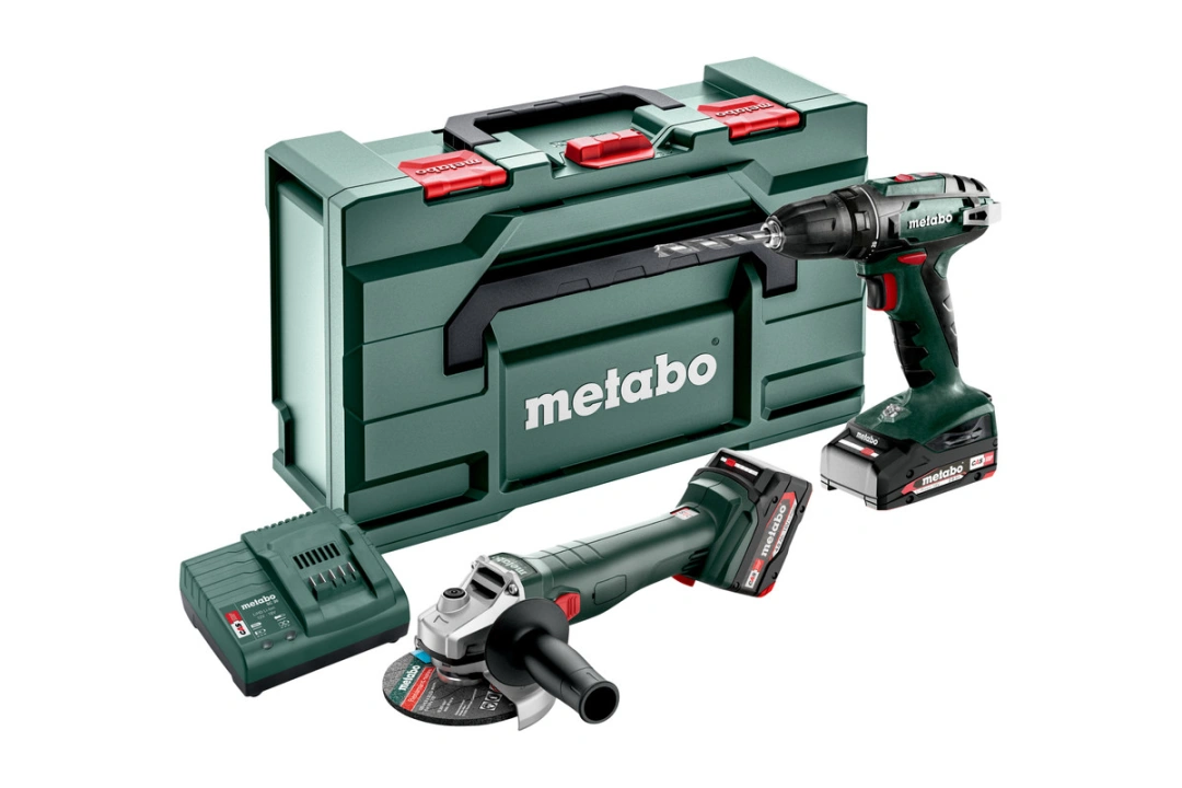 Metabo BS 18 + W 18 L 9-125 (s baterií)