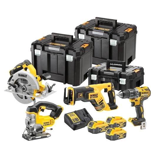 DeWalt COMBO DCD791+DCS570+DCS331+DCS367,3xaku5,0 AH,XR18V