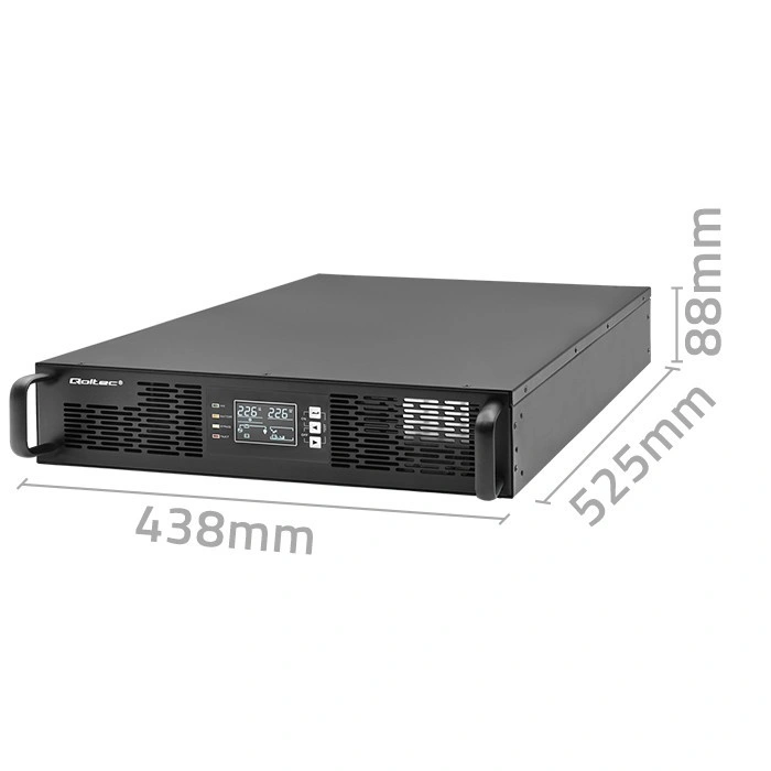 QOLTEC 52287 UPS FOR RACK 3KVA | 3000W | POWER FACTOR1.0