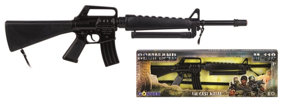 Gonher Metal Commando Rifle 8 Rounds 118/6