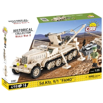 Cobi 2281 II WW Sd. Kfz. 9/1 FAMO, 1:35, 498 k, 1 f