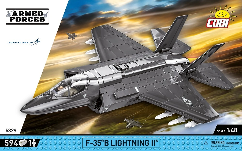 Cobi 5829 Armed Forces F-35B Lightning II USAF, 1:48, 570 k, 1 f