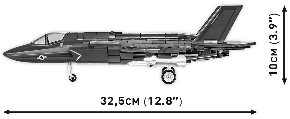 Cobi 5829 Armed Forces F-35B Lightning II USAF, 1:48, 570 k, 1 f