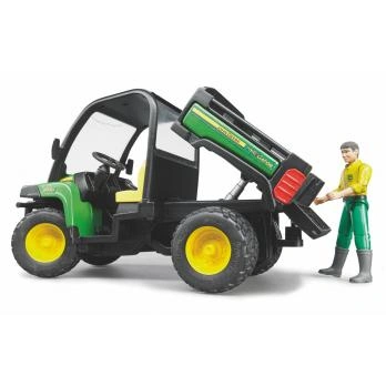 Bruder John Deere Gator s řidičem