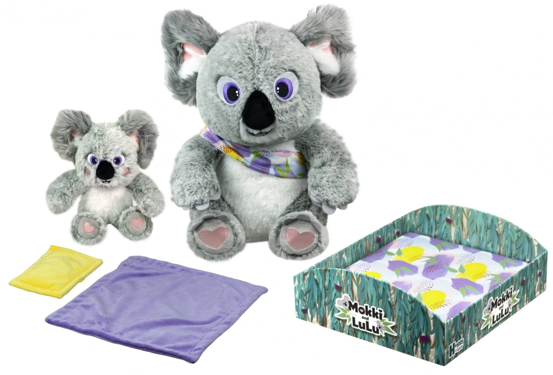 Interactive Koala Mokki and Baby Koala Lulu DKO 0373