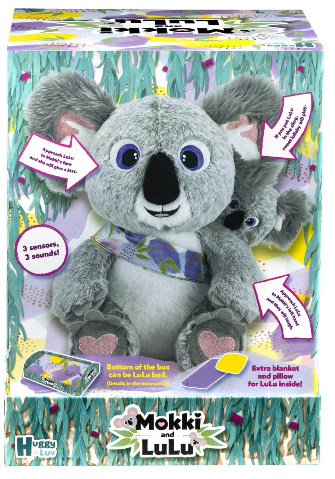 Interactive Koala Mokki and Baby Koala Lulu DKO 0373