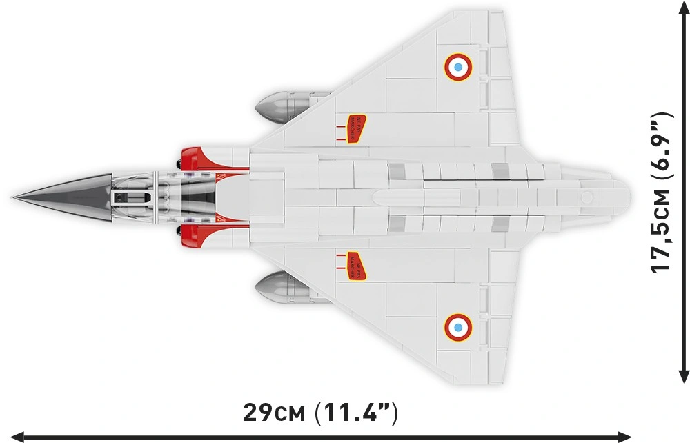 Cobi 5826 Cold War Mirage IIIC ver 2, 1:48, 436 k