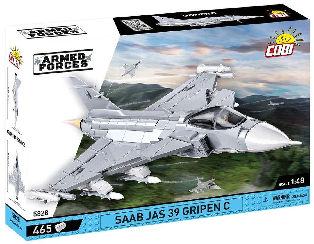 Cobi 5828 Armed Forces SAAB JAS 39 Gripen C Czech Air Force, 1:48, 465 k