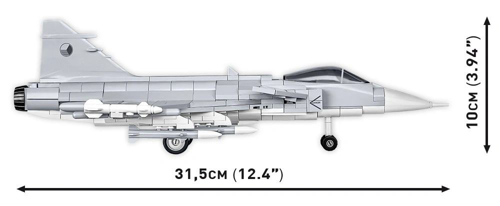 Cobi 5828 Armed Forces SAAB JAS 39 Gripen C Czech Air Force, 1:48, 465 k