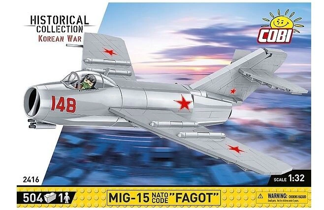 COBI - Korean War - Mig-15 Fagot 504 dílků