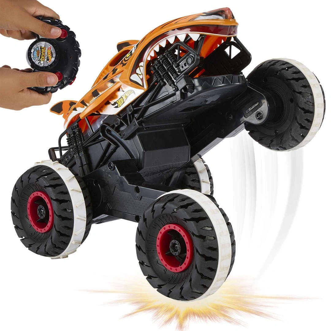 Hot Wheels R/C Monster Truck 1:15 Tygří žralok HGV87