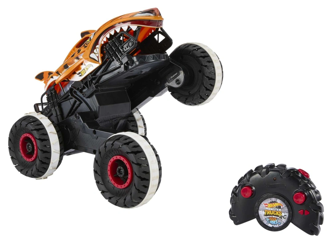 Hot Wheels R/C Monster Truck 1:15 Tygří žralok HGV87