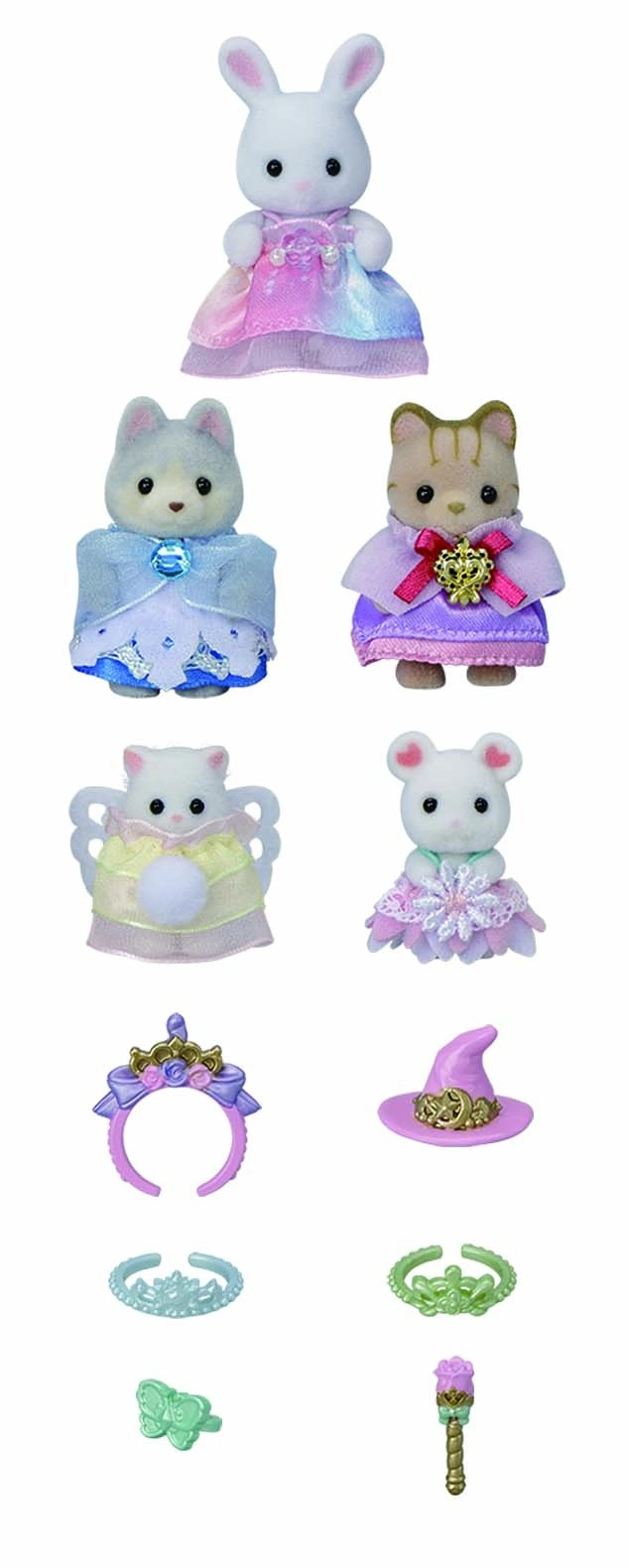 Sylvanian Families Baby princezny, 5 figurek