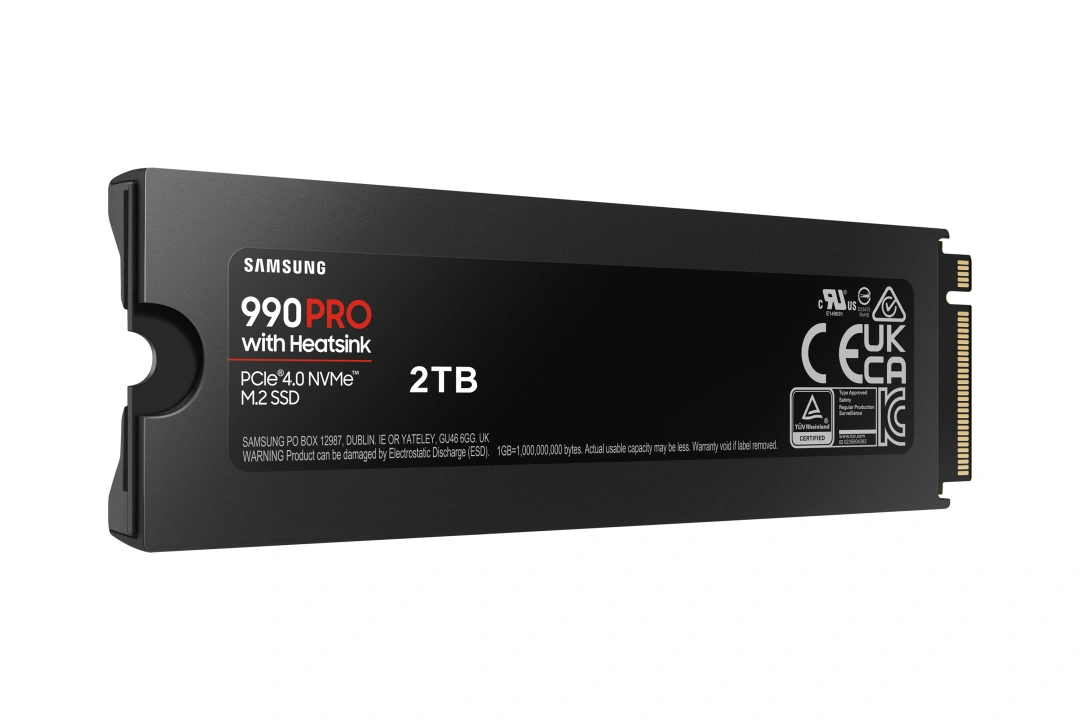 Samsung SSD 990 Pro 2TB M.2 NVMe w/Heatsink