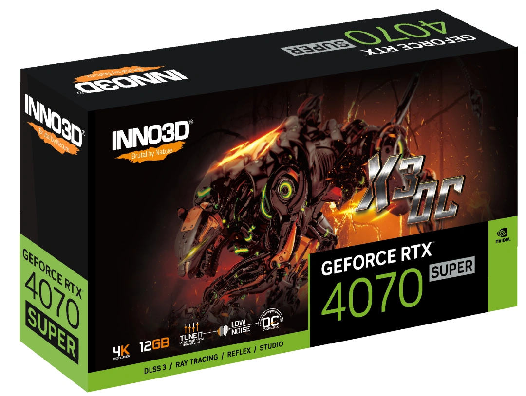Inno3D GeForce RTX 4070 SUPER X3 OC