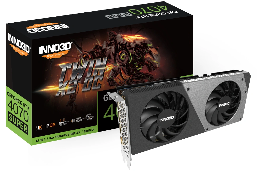 Inno3D GEFORCE RTX 4070 SUPER TWIN X2 OC