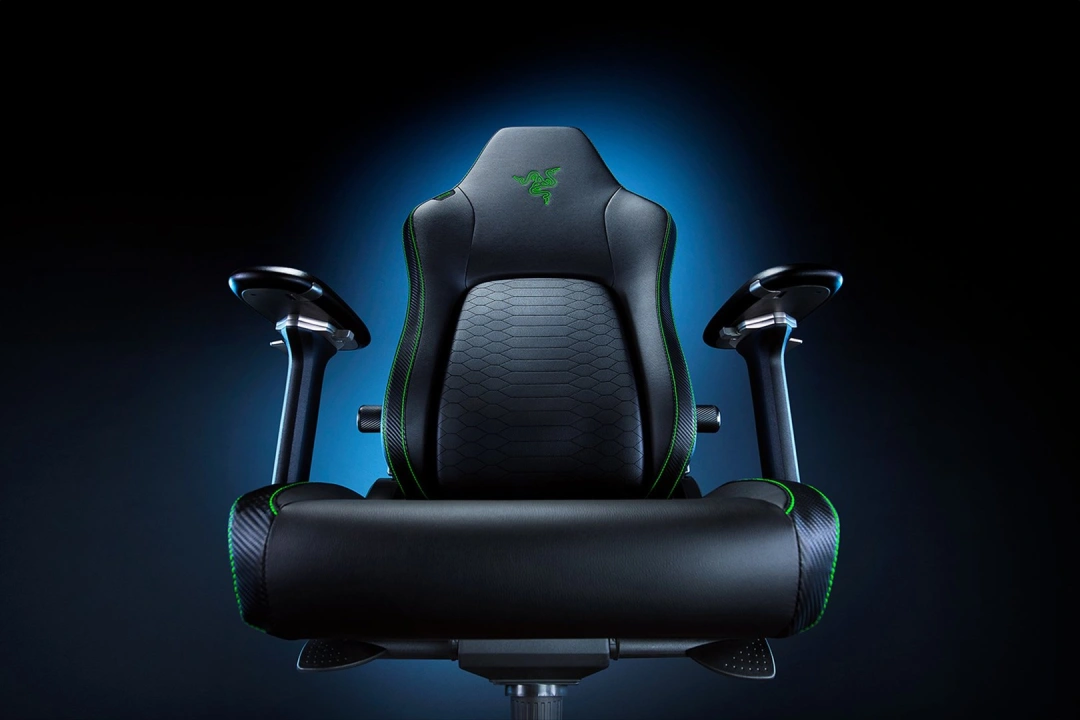 Razer Iskur V2 Černá/Zelená