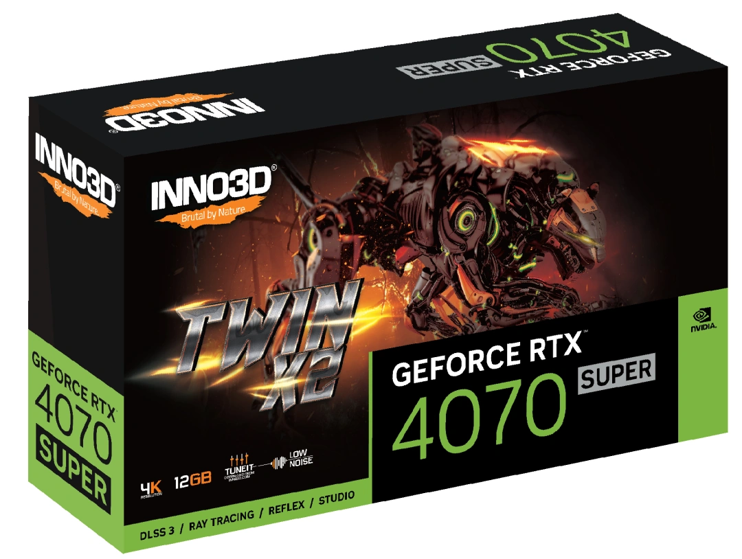 Inno3D GeForce RTX 4070 SUPER TWIN X2