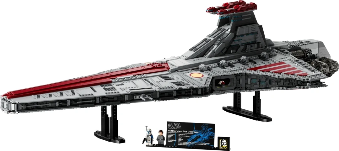 LEGO STAR WARS 75367 Republikový útočný křižník třídy Venator (Ultimate Collector Series)