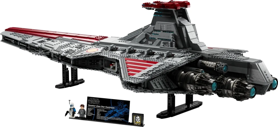 LEGO STAR WARS 75367 Republikový útočný křižník třídy Venator (Ultimate Collector Series)