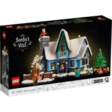 LEGO ICONS 10293 NÁVŠTĚVA SANTA CLAUSE