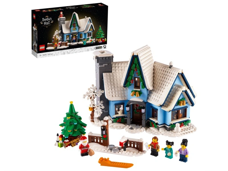 LEGO ICONS 10293 NÁVŠTĚVA SANTA CLAUSE