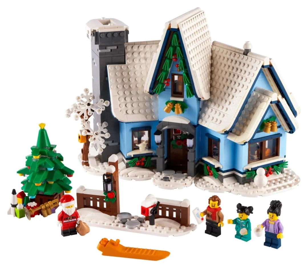 LEGO ICONS 10293 NÁVŠTĚVA SANTA CLAUSE