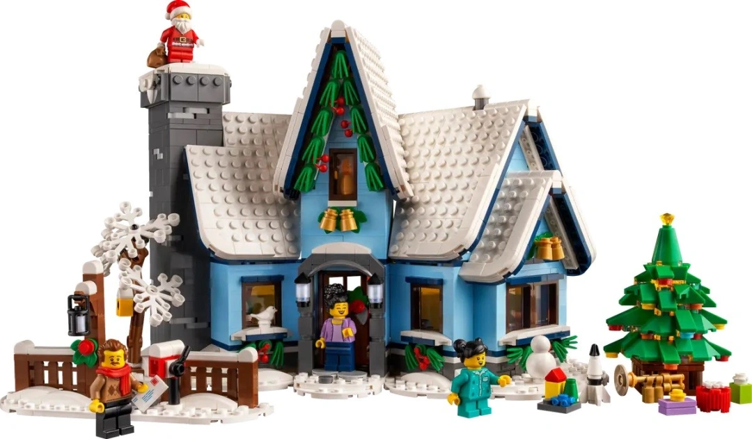 LEGO ICONS 10293 NÁVŠTĚVA SANTA CLAUSE