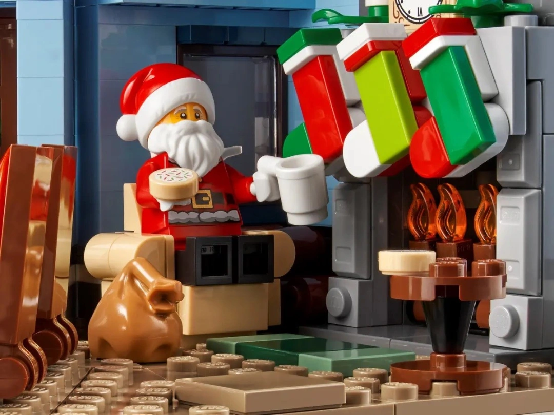 LEGO ICONS 10293 NÁVŠTĚVA SANTA CLAUSE