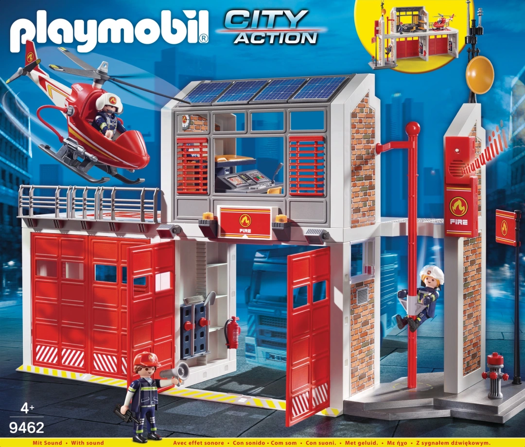 Playmobil 9462 Velká požární stanice