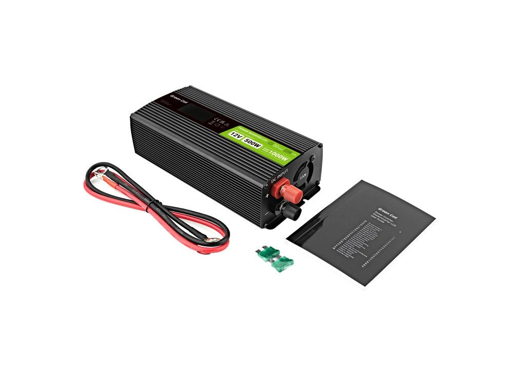 Green Cell PowerInverter LCD 12V 500W/1000W