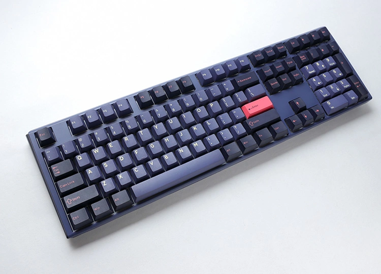 Ducky One 3 Cosmic Blue Gaming Keyboard, RGB LED - MX-Ergo-Clear