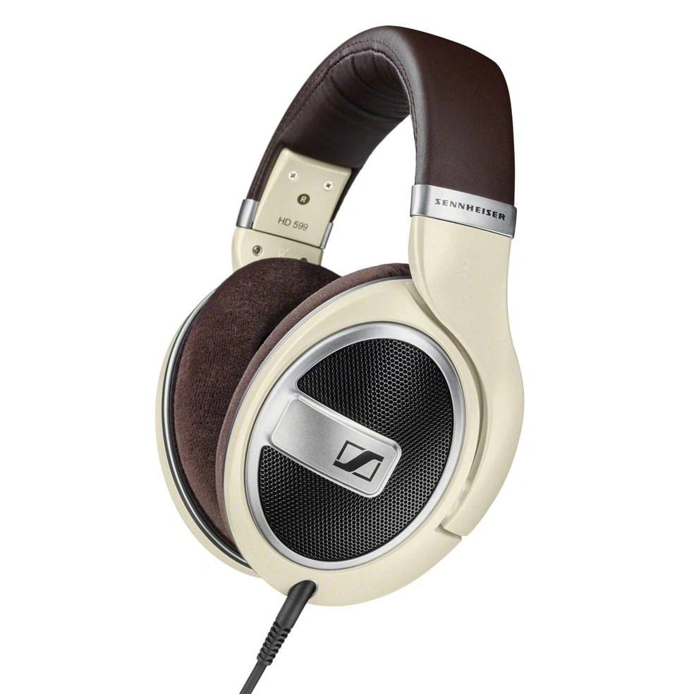 Sennheiser HD599, bílá/hnědá