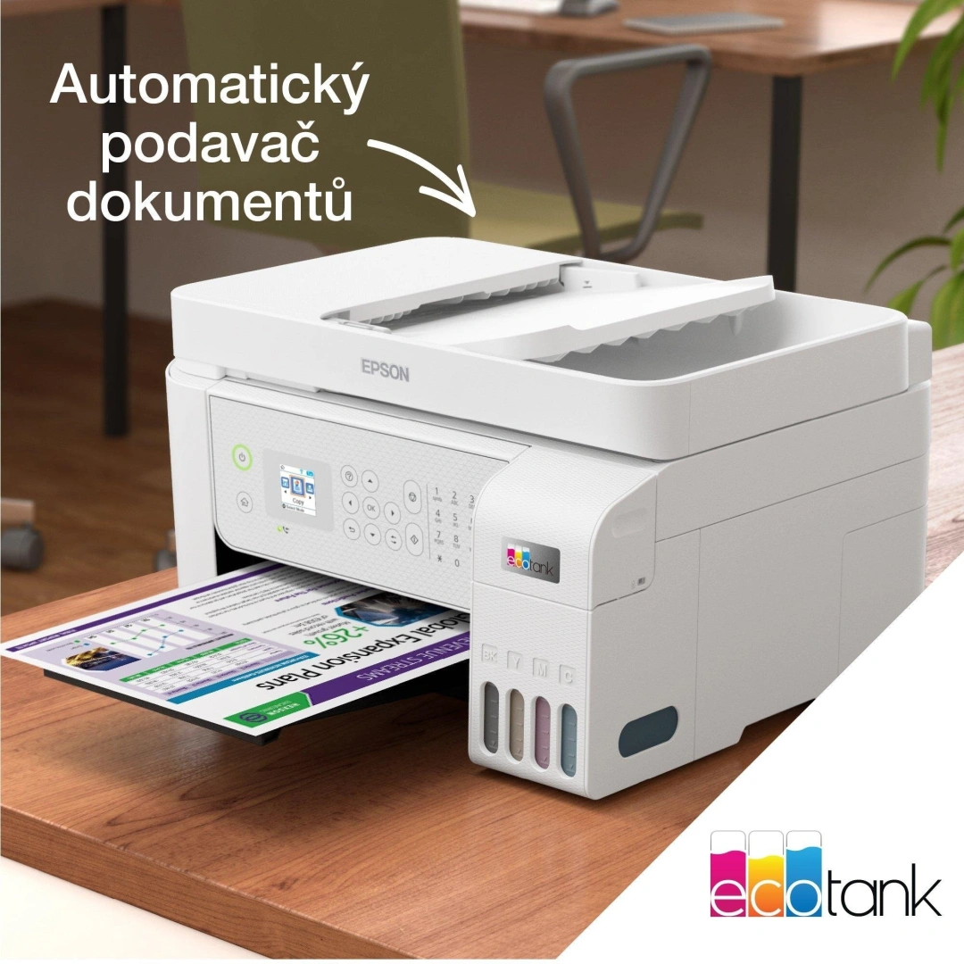 Epson EcoTank L5316, tankový systém