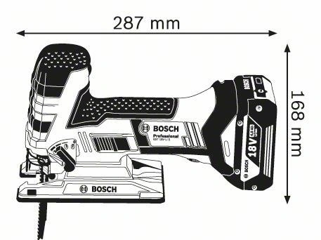 Bosch Aku přímočará pila GST 18V-Li S solo