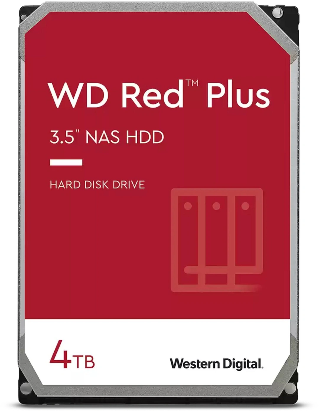 WD Red Plus (EFPX), 3,5 4TB
