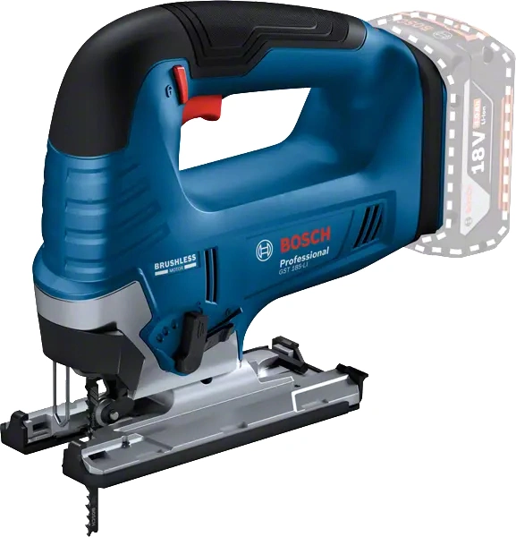 Bosch GST 185-LI (bez akumulátoru a nabíječky), modrá/černá