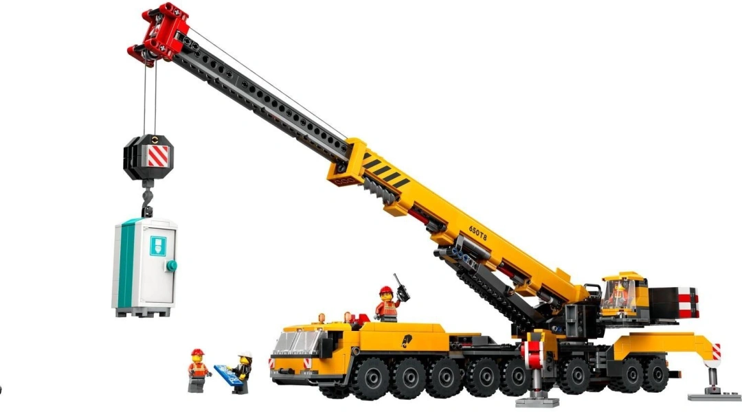 LEGO City 60409 Žlutý pojízdný stavební jeřáb