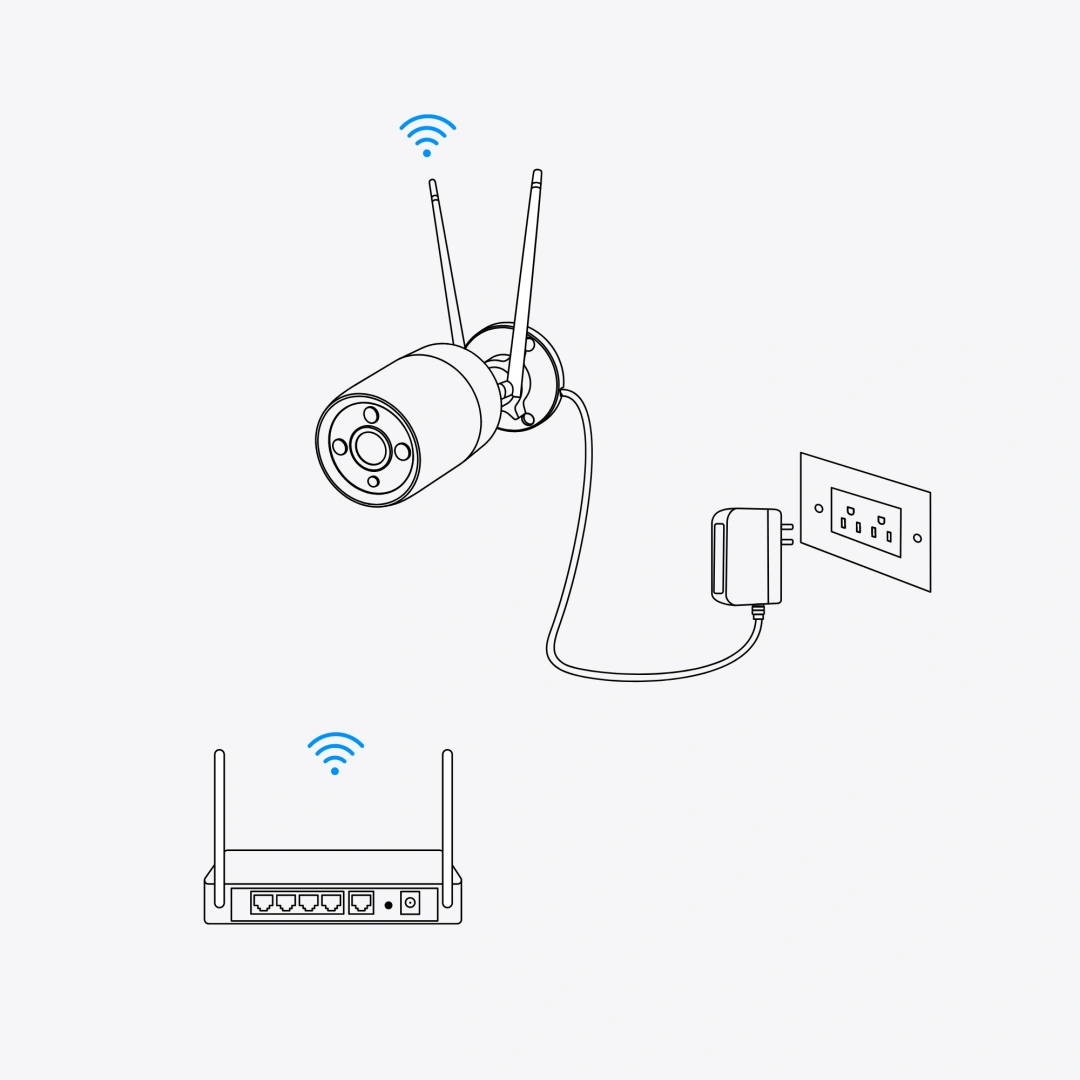 Reolink W330 RLC-810WA Wi-Fi, bílá