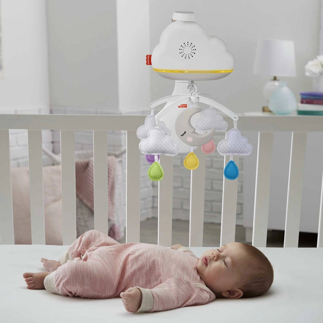 Fisher-Price Kolotoč a usínáček Calming Clouds - zánovní