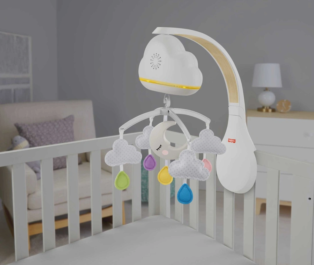 Fisher-Price Kolotoč a usínáček Calming Clouds - zánovní