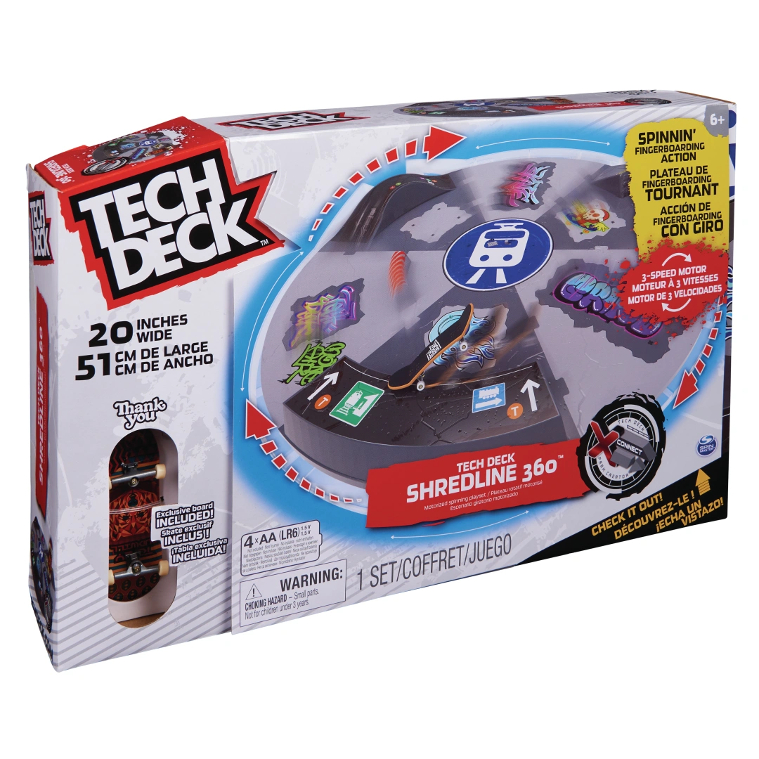 TECH DECK Fingerboard Xconnect Otáčivý Skate park