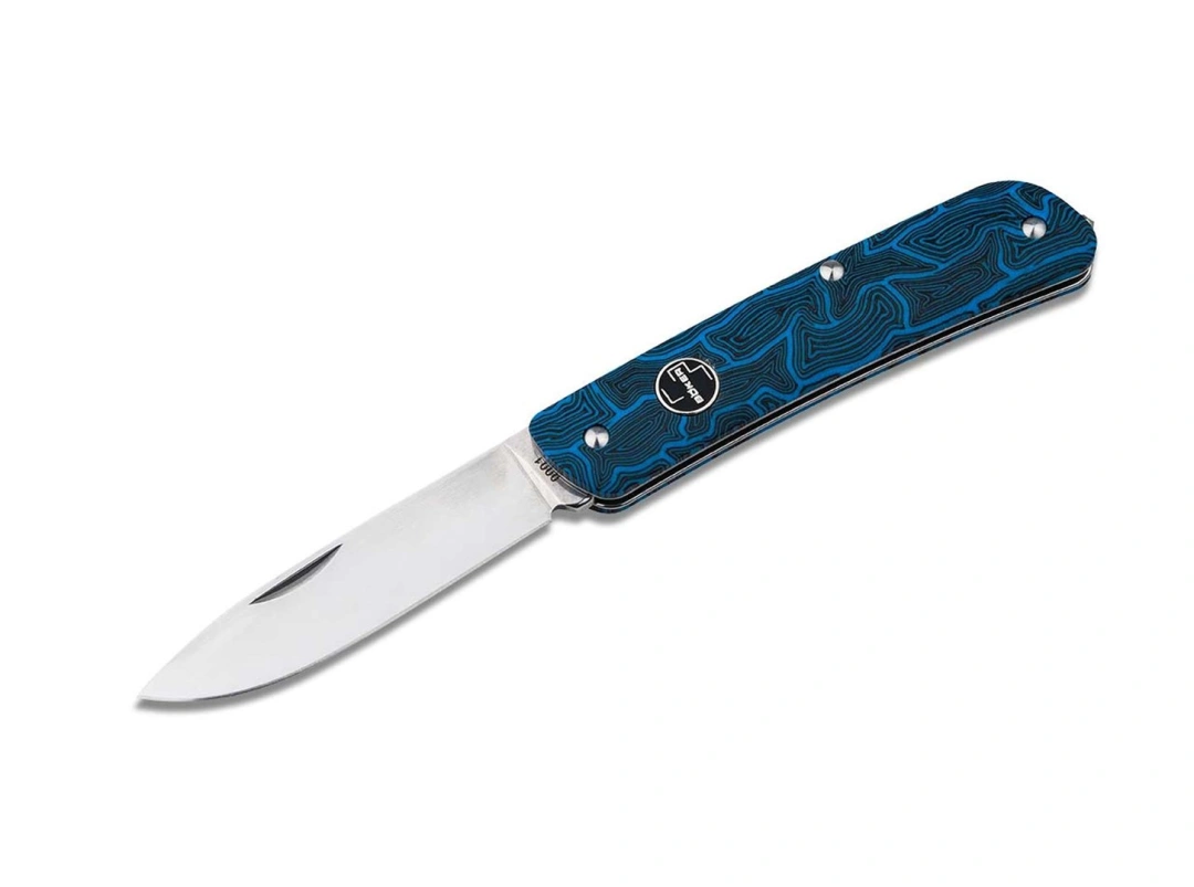 Böker Plus Tech Tool Blue Damast G10 Knife