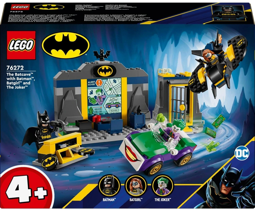 LEGO DC Batman 76272 Batmanova jeskyně a Batman, Batgirl a Joker