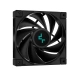 DEEPCOOL chladič AK400 Zero Dark / 120mm fan / 4x heatpipes / PWM / pro Intel i AMD / komplet černý