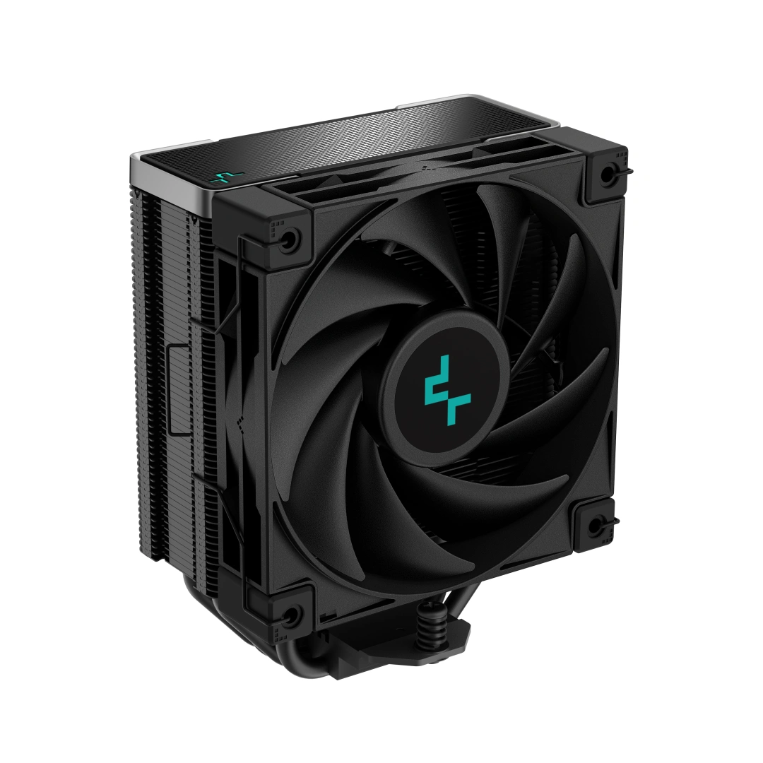 DEEPCOOL chladič AK400 Zero Dark / 120mm fan / 4x heatpipes / PWM / pro Intel i AMD / komplet černý