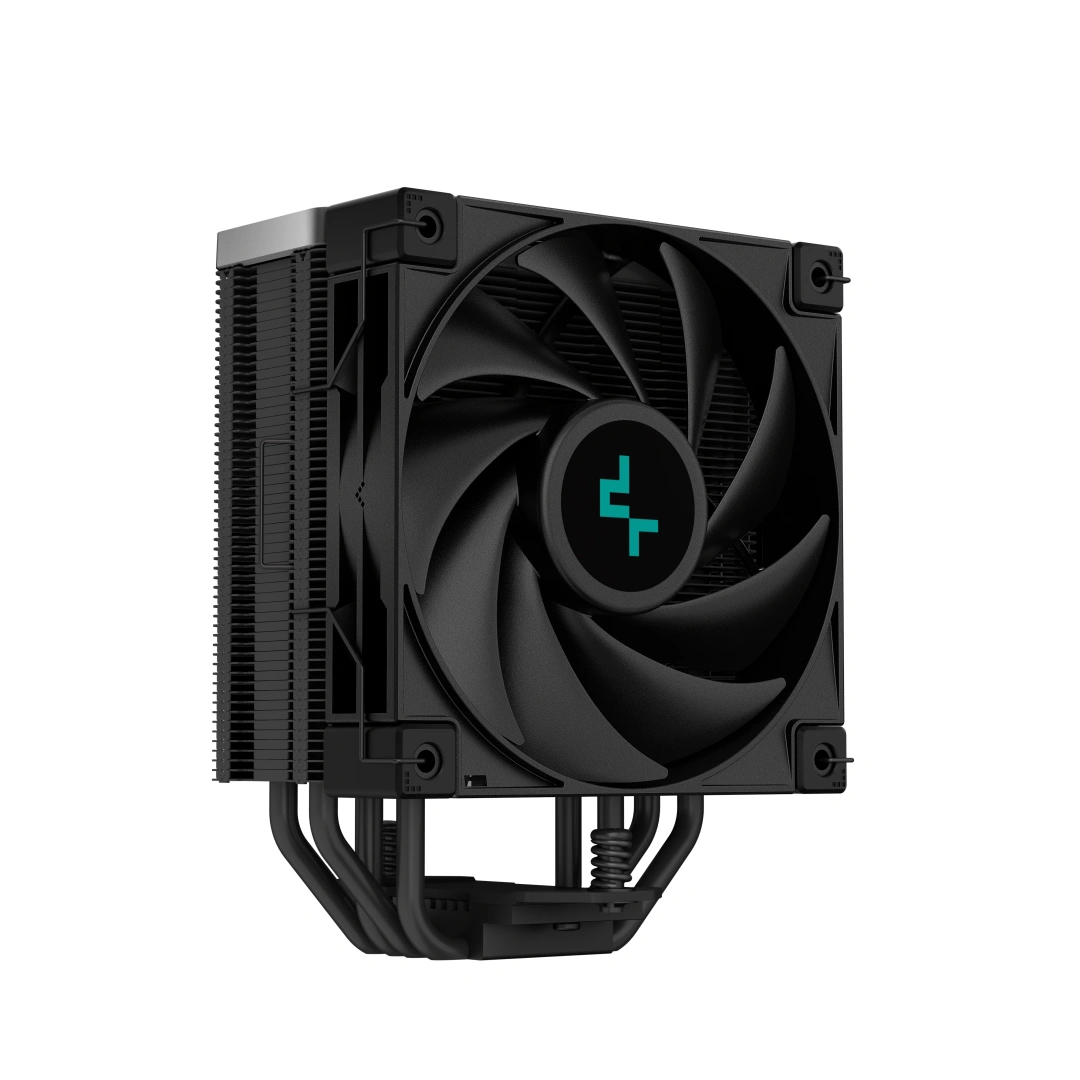 DEEPCOOL chladič AK400 Zero Dark / 120mm fan / 4x heatpipes / PWM / pro Intel i AMD / komplet černý